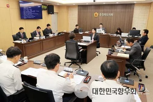 충북도의회 건설환경소방위, 긴급·필수 사업 중심 추경 편성 요구